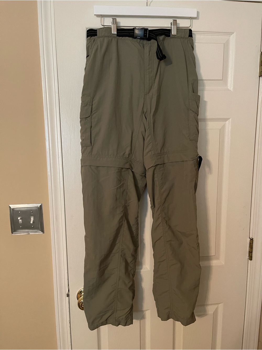 Magellan Outdoors Men's Zip-Off Cargo Pants - Olive